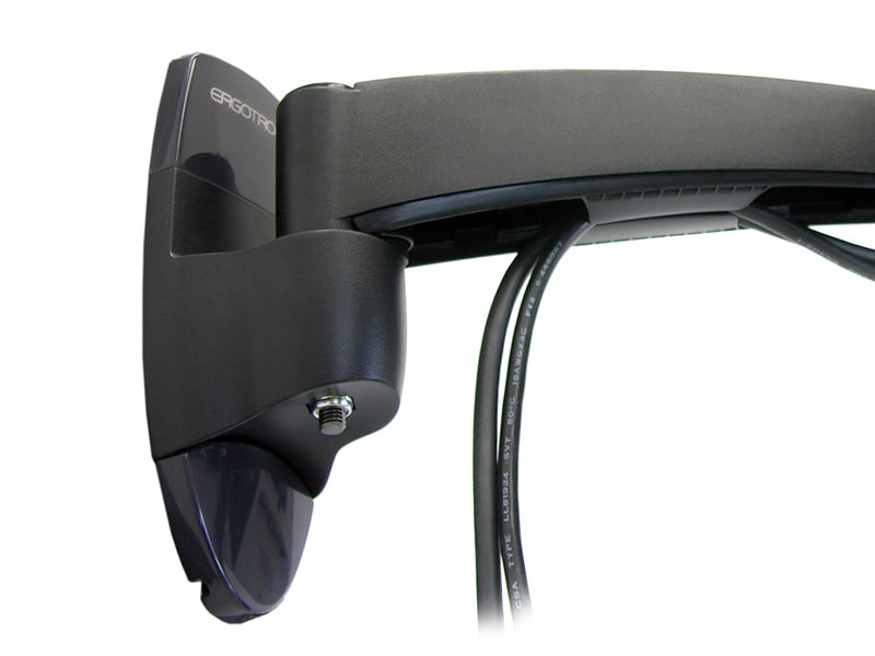 Ergotron Serie 200 Monitor Wandhalterung (45-233-200) Kabelführung Ergotron Serie 200 Monitor Wandhalterung (45-233-200) Kabelführung
