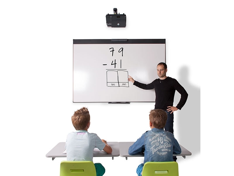 i3 Technologies Whiteboard für interaktiven Touch-Beamer 87" DUO-Surface (VSV0004947) Anwendungsbeispiel