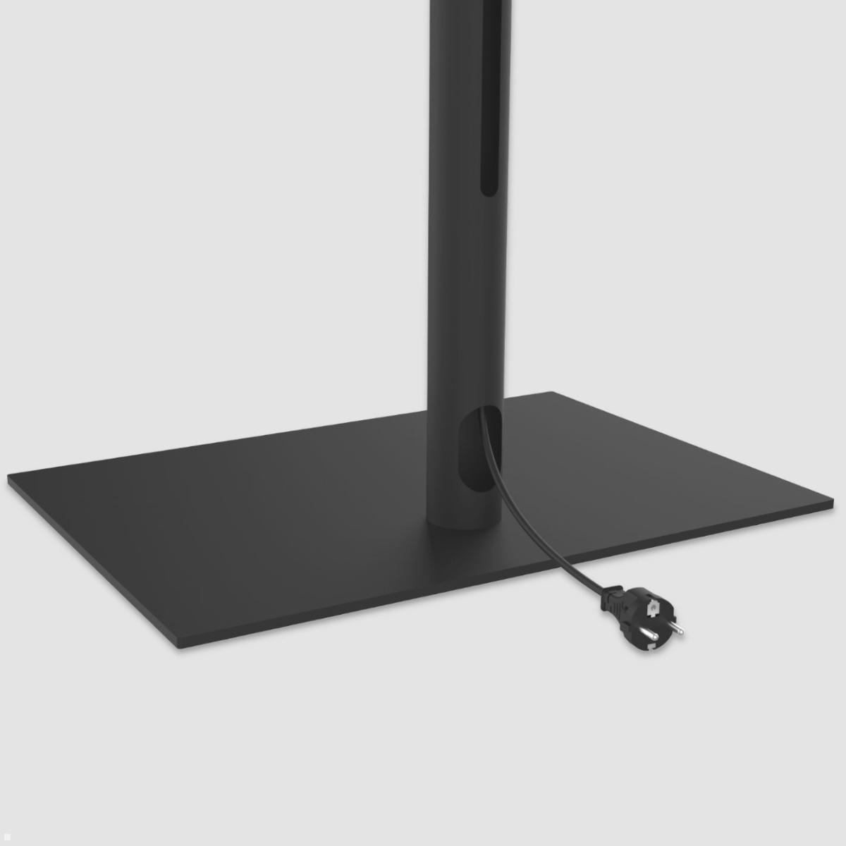 Cavus SQUARE120B22 TV Standfuß 32-65 Zoll, Säule 1200 mm, schwarz Kabelmanagement Cavus SQUARE120B22 TV Standfuß 32-65 Zoll, Säule 1200 mm, schwarz Kabelmanagement