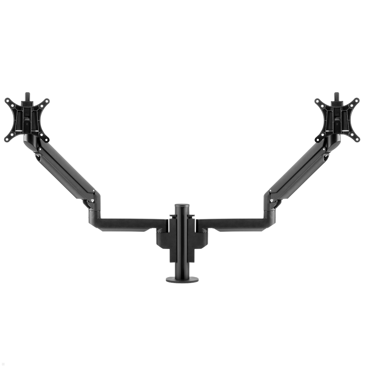 Fellowes Galaxy Dual Monitor Tischhalterung mit Klemme (100091465), schwarz