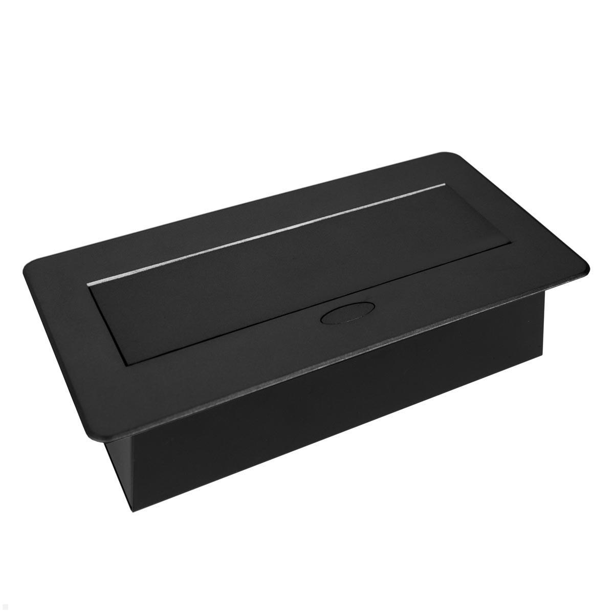 TecLines TES012B 3-fach Einbau Steckdose mit 1,5m Kabel, geschlossen TecLines TES012B 3-fach Einbau Steckdose mit 1,5m Kabel, geschlossen