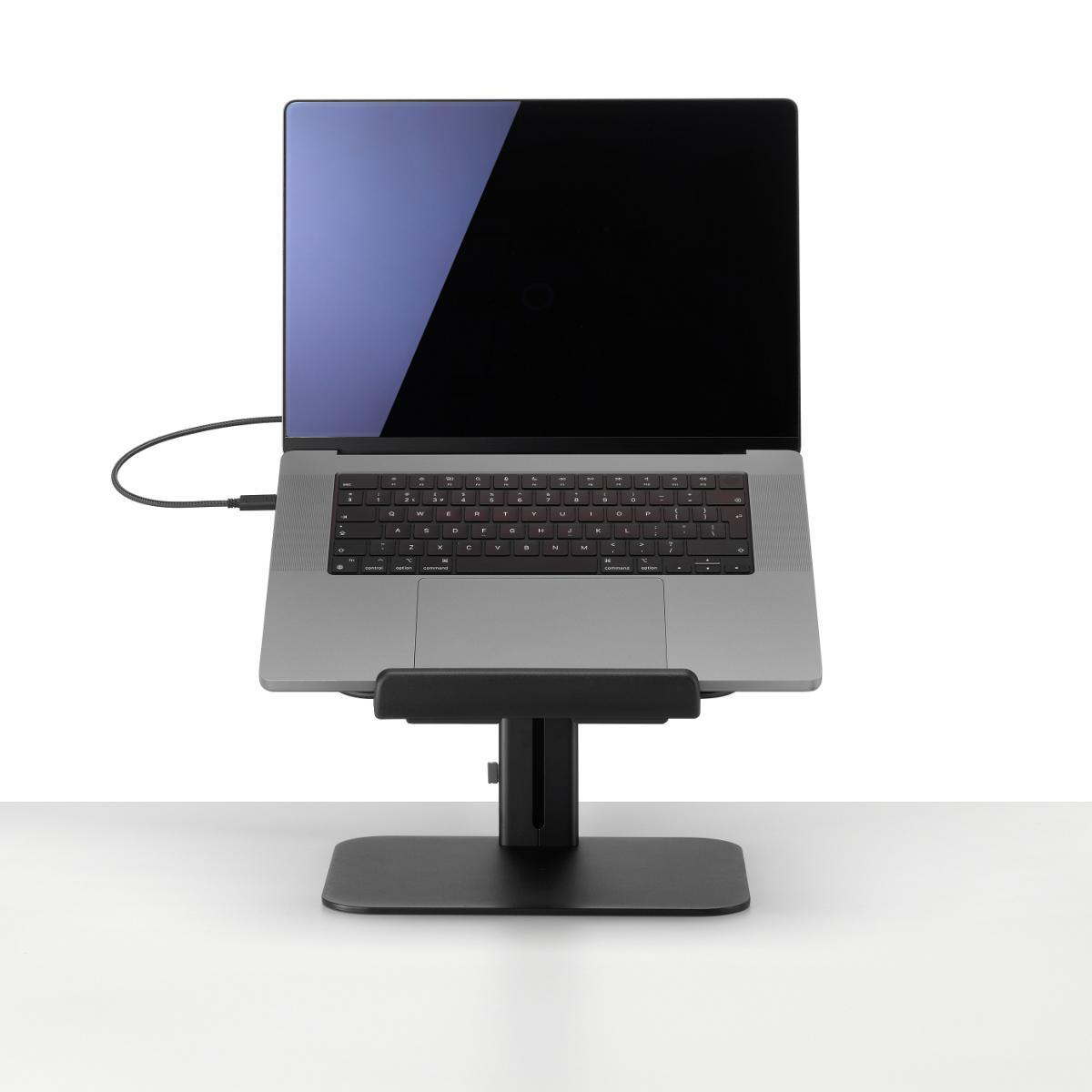 CBS Lana Laptop Ständer höhenverstellbar bis 16 Zoll, Frontale Ansicht