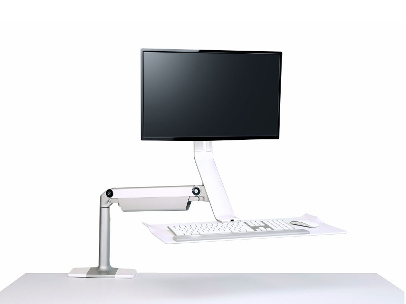 Humanscale QuickStand Lite QSLSHG Sitz-Steh-Halterung