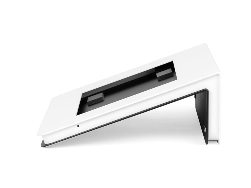 TabLines TWH016 Design Tablet Wandhalter anschraubbar für Apple iPad Pro 12.9 (3./4. Gen.) Seitenansicht TabLines TWH016 Design Tablet Wandhalter anschraubbar für Apple iPad Pro 12.9 (3./4. Gen.) Seitenansicht