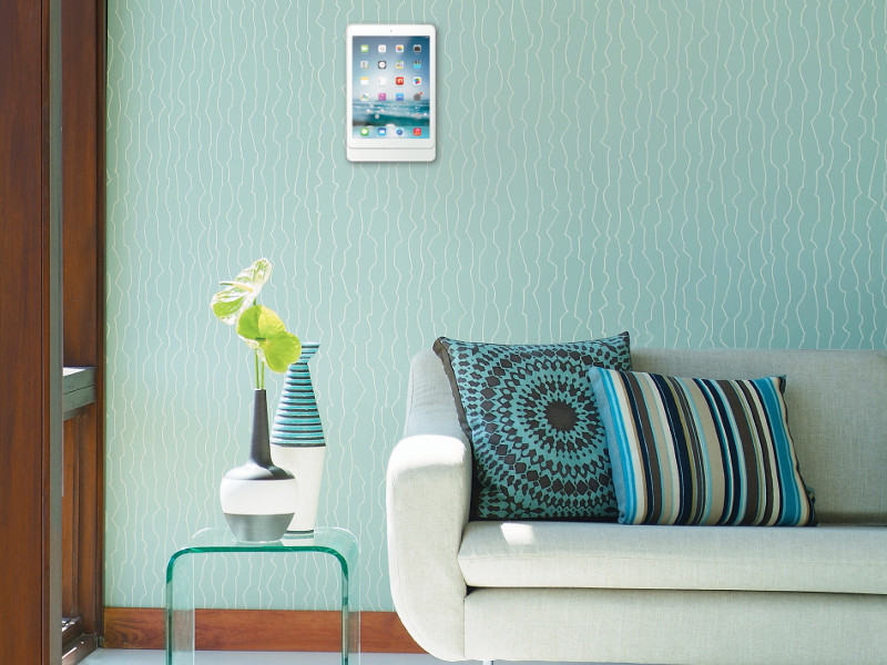 basalte eve iPad Pro Wandhalter weiß diebstahlsicher Wandbefestigung