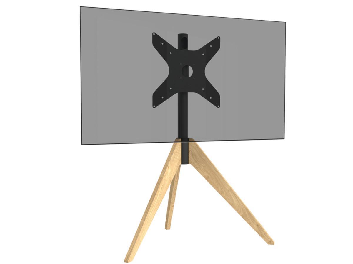 Cavus TRIANGLE-OAK TV Ständer 32-65", VESA 400x200, Eiche Holz Cavus TRIANGLE-OAK TV Ständer 32-65", VESA 400x200, Eiche Holz