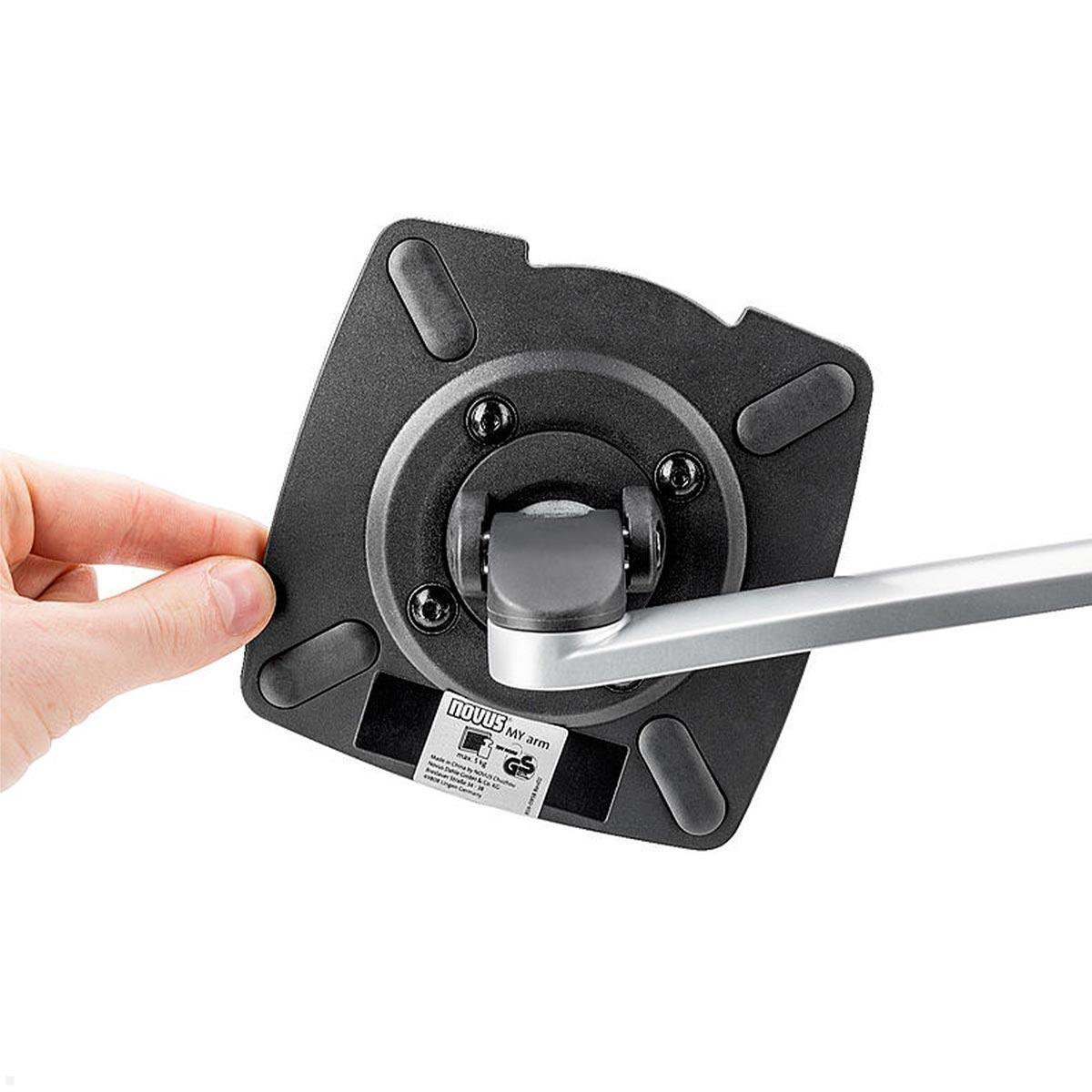 Novus MY fix PM neigbare Monitorhalterung für Aluprofil, Pivot-Funktion Novus MY fix PM neigbare Monitorhalterung für Aluprofil, Pivot-Funktion