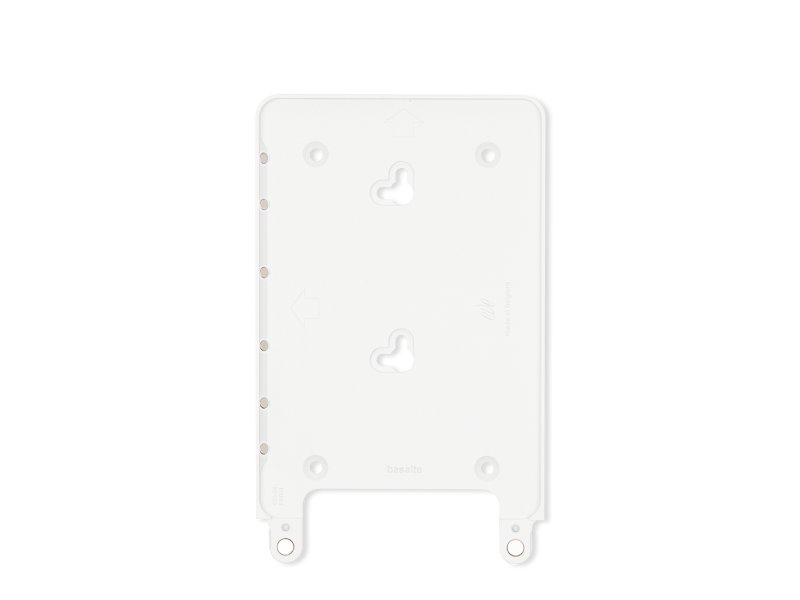 Basalte Eve Tablet Wandhalter für iPad Mini 1/2/3, eckig weiß Rahmen