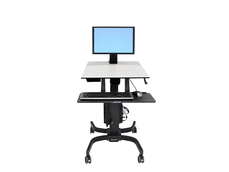 Ergotron WorkFit-C Steh-Sitz-Arbeitsplatz, Single Monitor LD (24-215-085) Ergotron WorkFit-C Steh-Sitz-Arbeitsplatz, Single Monitor LD (24-215-085)