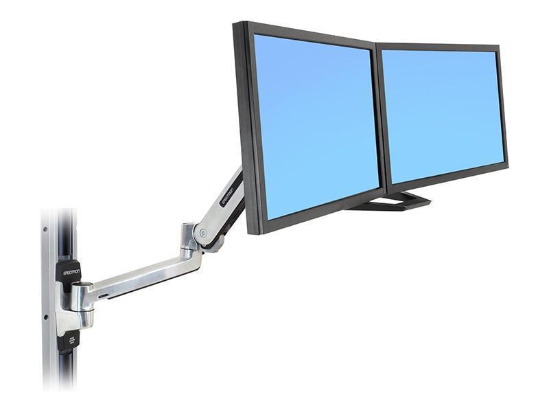 PUTORSEN Monitor Halterung 1 Monitor für 17-45 Zoll Flach Curved Bildschirm,  Höhenverstellbar bildschirmhalterung, Neigung und Drehbar Monitor Arm,  Monitor Stand 16kg pro Arm, VESA 75x75/100x100mm: : Computer &  Zubehör