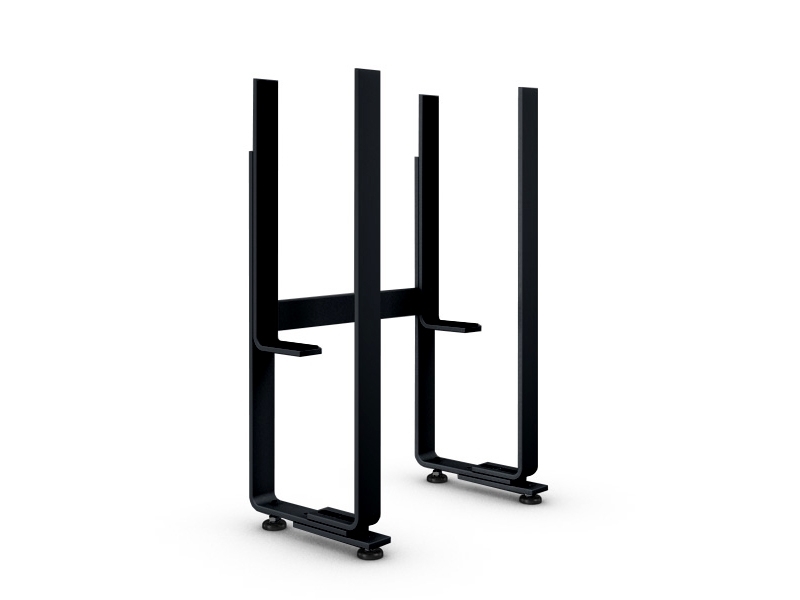 MonLines PC-Halterung Standfuß, schwarz MonLines PC-Halterung Standfuß, schwarz