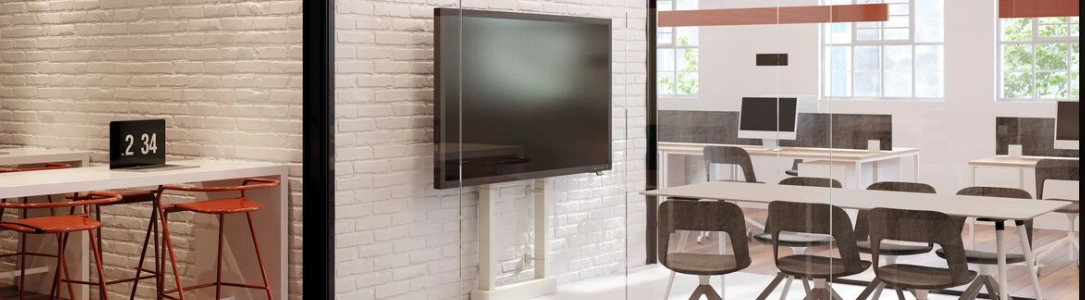 Monitorhalterung 50-64 Zoll - TV Boden-Eandhalterung, elektrisch Monitorhalterung 50-64 Zoll - TV Boden-Eandhalterung, elektrisch