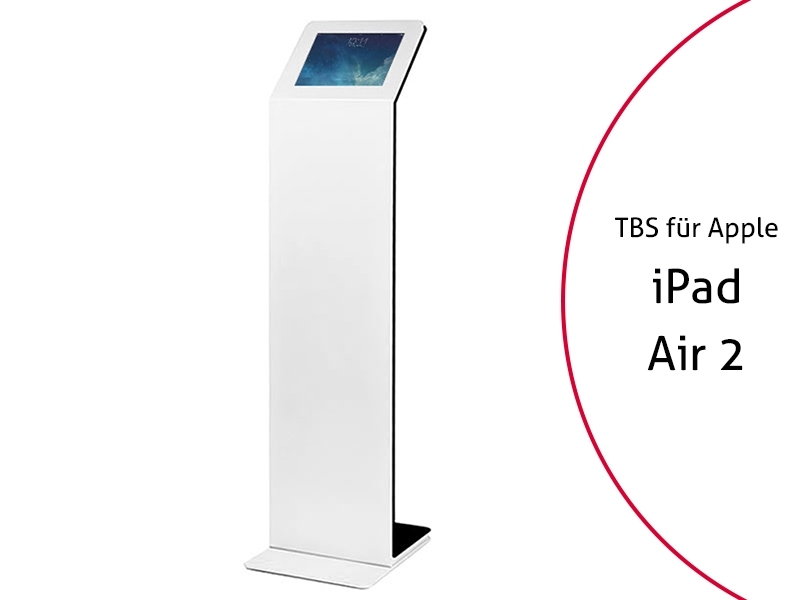 TabLines TBS031 Design Tabletständer Apple iPad Air 2, weiß/schwarz TabLines TBS031 Design Tabletständer Apple iPad Air 2, weiß/schwarz