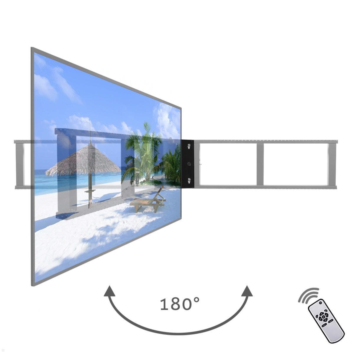 MonLines mySwing MSM08 elektrisch schwenkbare TV Wandhalterung bis 75 Zoll, schwarz MonLines mySwing MSM08 elektrisch schwenkbare TV Wandhalterung bis 75 Zoll, schwarz