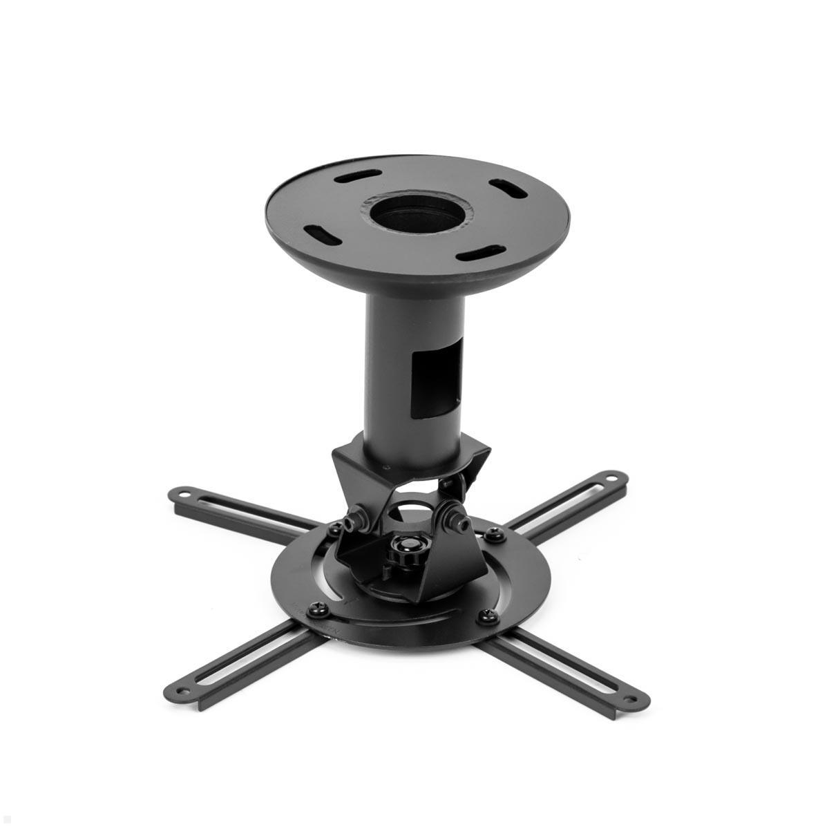 TecLines TBH002B Universal Beamer Deckenhalterung schwenkbar, schwarz TecLines TBH002B Universal Beamer Deckenhalterung schwenkbar, schwarz