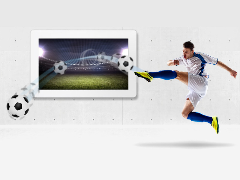 Hyundai Q757MSG Outdoor Display Sicherheitsglas Hyundai Q757MSG Outdoor Display Sicherheitsglas