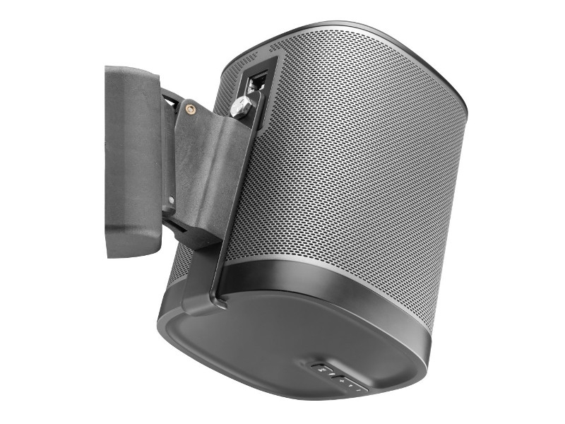 Cavus Lautsprecher Wandhalterung Sonos Play:1 , schwarz neigbar