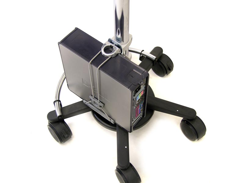 Ergotron 80-105-064 Universal PC-Halterung an mobiler Standfuß Ergotron 80-105-064 Universal PC-Halterung an mobiler Standfuß