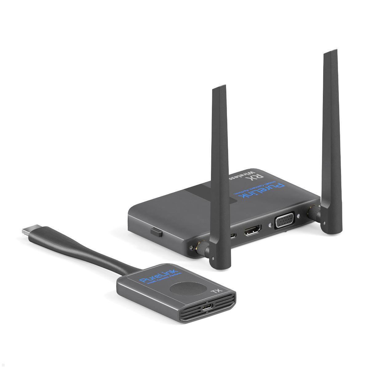 PureLink CSW030 Drahtlose HDMI Übertragung bis 30 m, Full HD 1080p RX & TX PureLink CSW030 Drahtlose HDMI Übertragung bis 30 m, Full HD 1080p RX & TX
