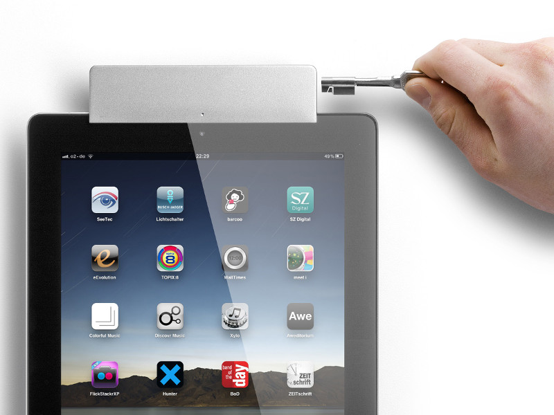 smart things sDock Air iPad Wandhalterung diebstahlsicher