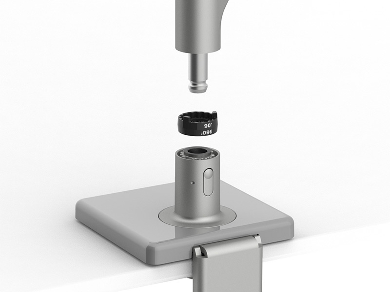 Humanscale M8.1 Monitor Tischhalterung für Apple Pro Display XDR, schwarz einfache Montage Humanscale M8.1 Monitor Tischhalterung für Apple Pro Display XDR, schwarz einfache Montage