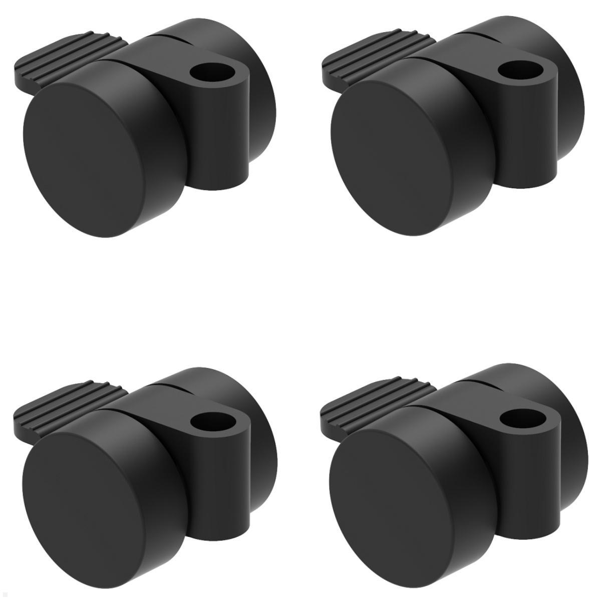 Cavus CAV-W30 Zubehör 4x Rollen für SQUARE / TILE TV Ständer, 30 mm Cavus CAV-W30 Zubehör 4x Rollen für SQUARE / TILE TV Ständer, 30 mm