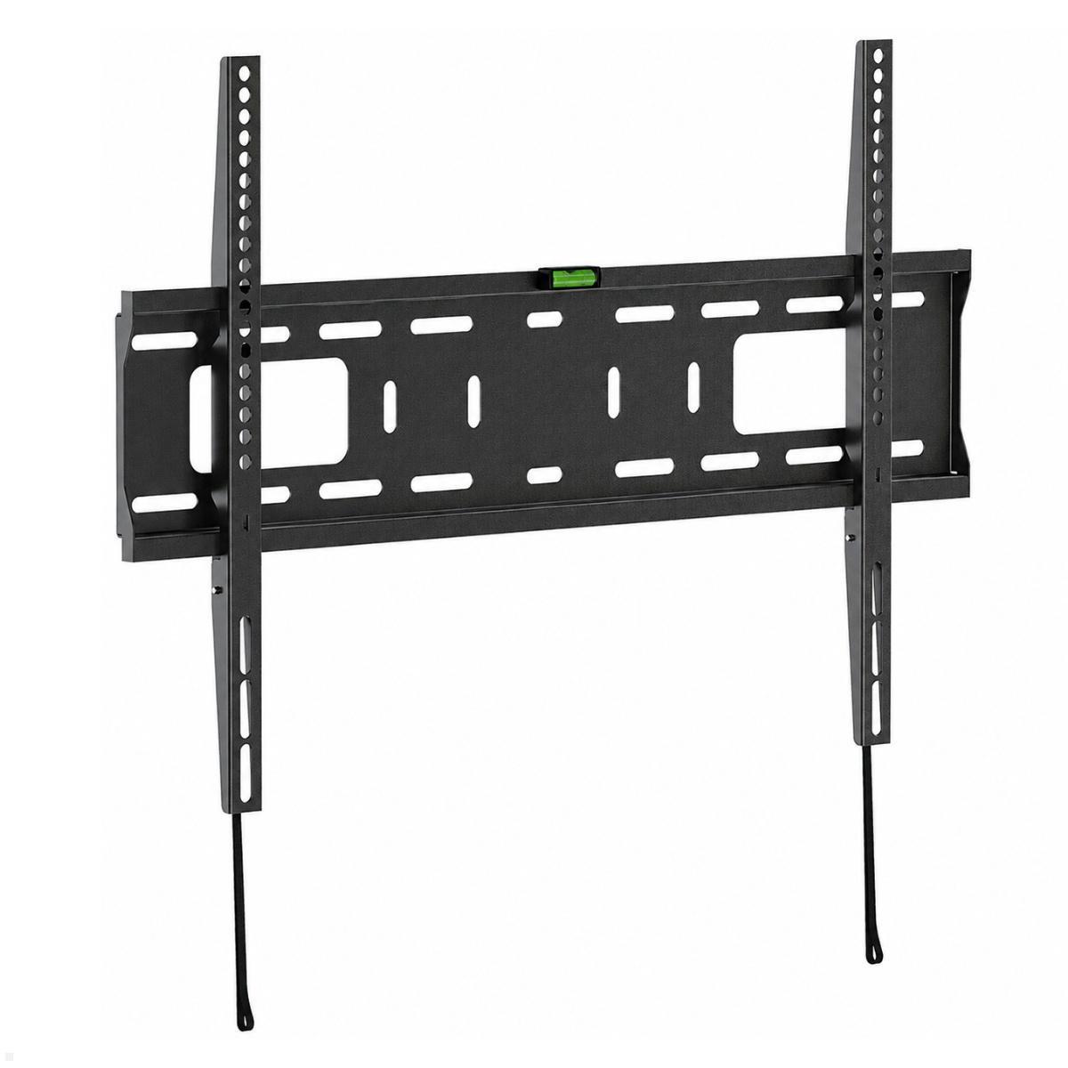MonLines MWH045B Outdoor TV Wandhalterung 37-86 Zoll bis 50kg, Pulverbeschichtung Edelstahl