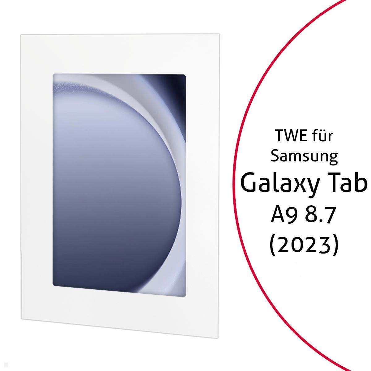 TabLines TWE113W Tablet Wandeinbau für Samsung Tab A9 8.7, weiß TabLines TWE113W Tablet Wandeinbau für Samsung Tab A9 8.7, weiß