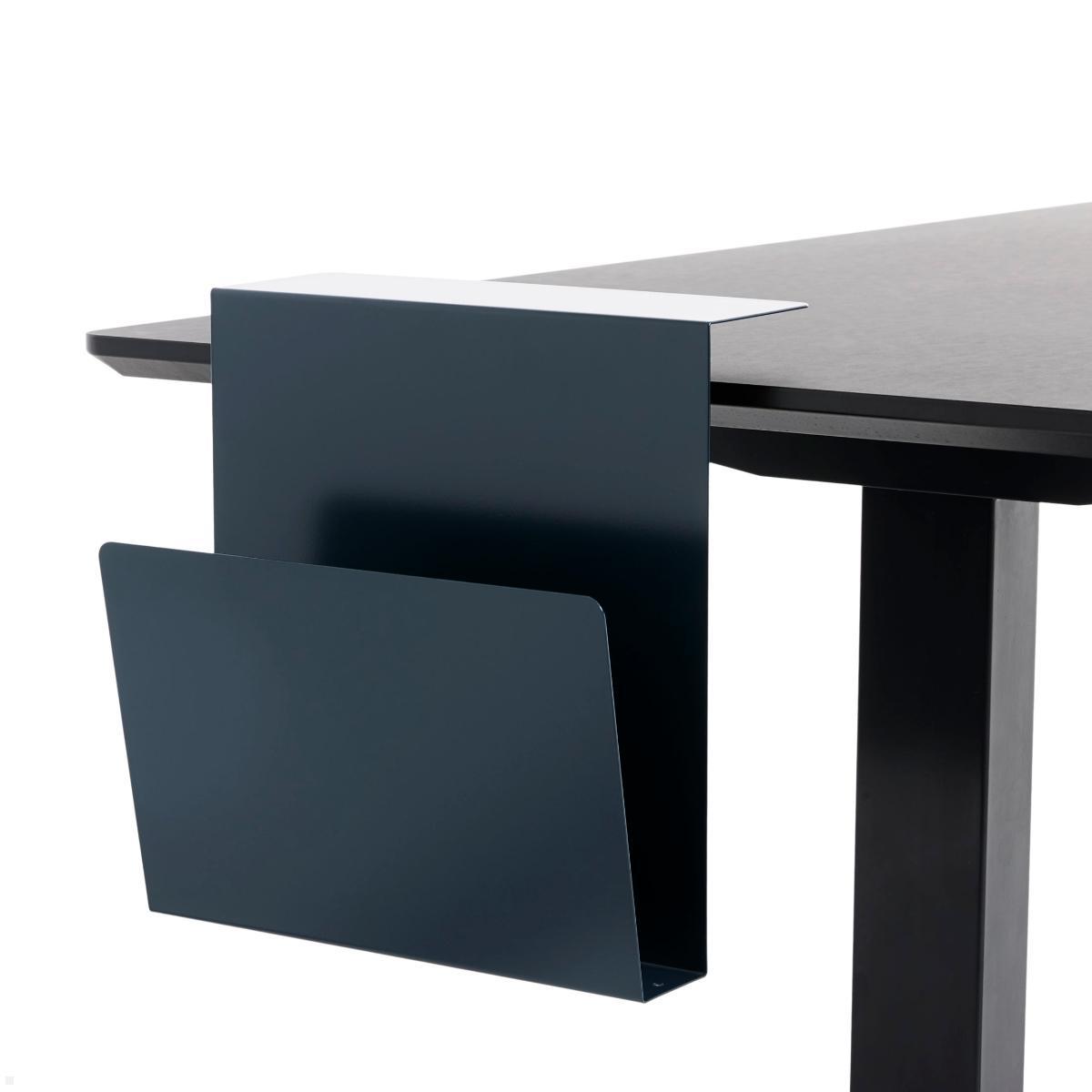 APTO Book Shelf Schreibtisch Zeitschriftenhalter/Laptophalter mit Tischklemme, marineblau APTO Book Shelf Schreibtisch Zeitschriftenhalter/Laptophalter mit Tischklemme, marineblau