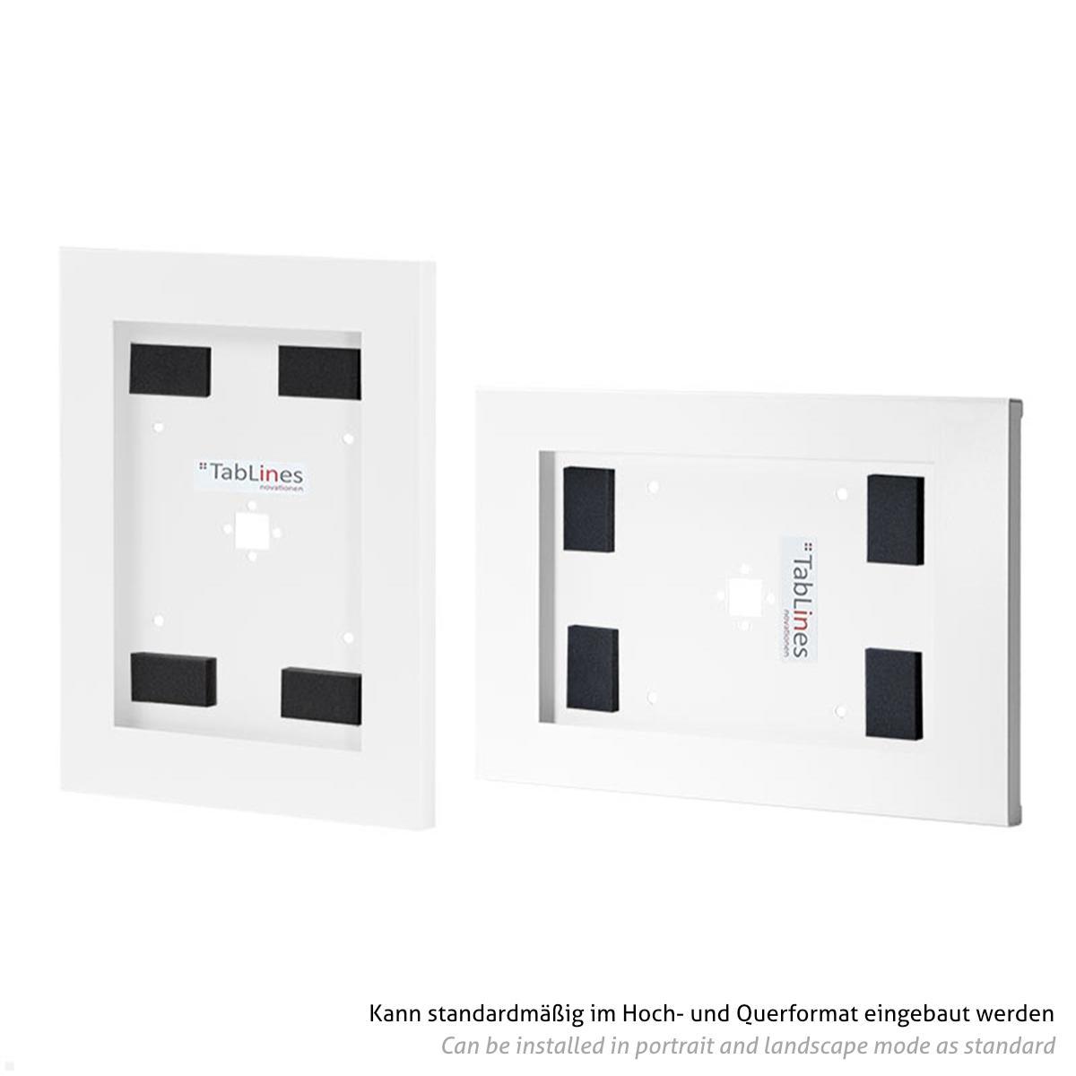 TabLines TSG085W Tablet Schutzgehäuse für Samsung Tab A8 10.5 (2022), weiß Hoch- und Querformat TabLines TSG085W Tablet Schutzgehäuse für Samsung Tab A8 10.5 (2022), weiß Hoch- und Querformat