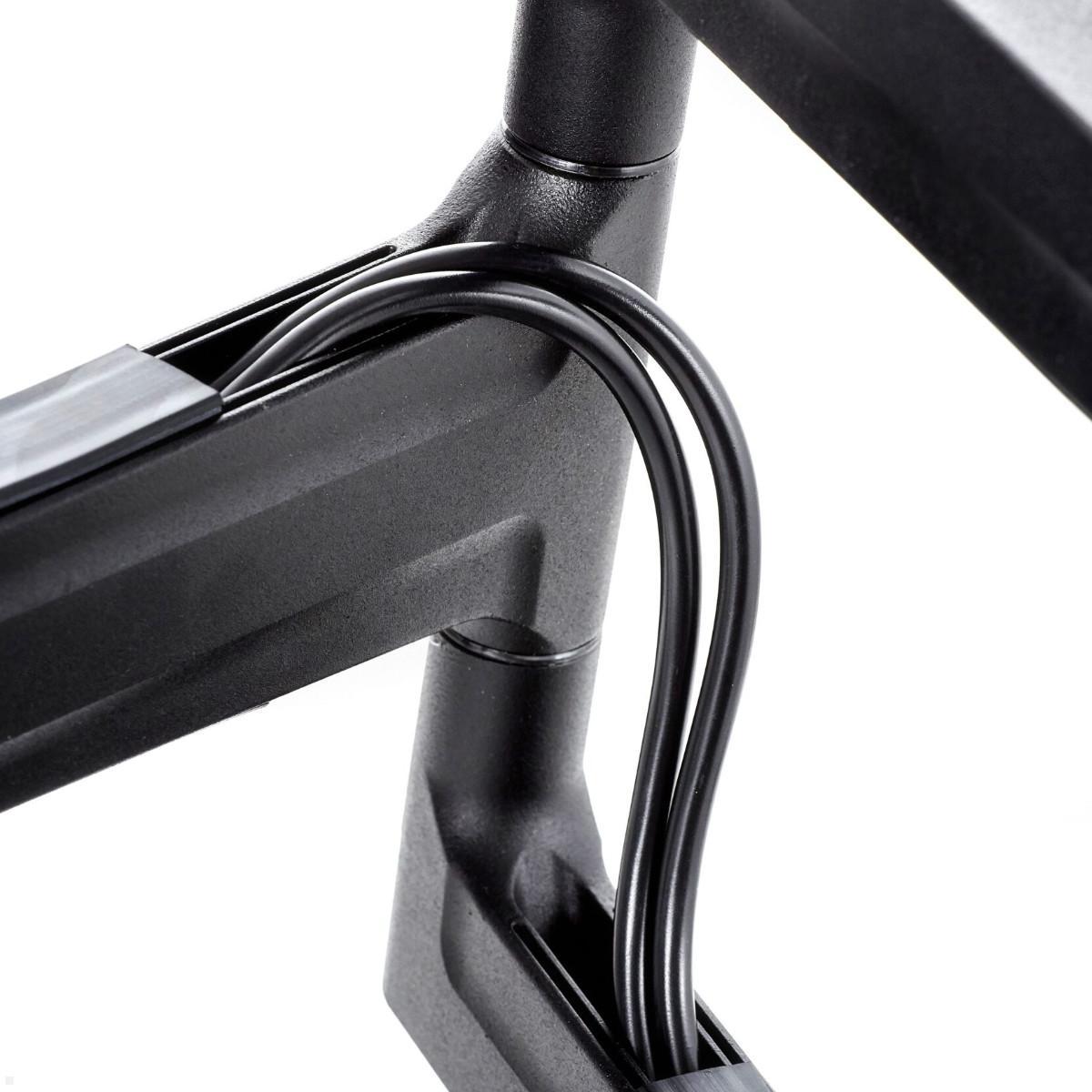 Edbak VSM653 schwenkbare TV Wandhalterung 49 - 65 Zoll, schwarz Kabelmanagement Edbak VSM653 schwenkbare TV Wandhalterung 49 - 65 Zoll, schwarz Kabelmanagement