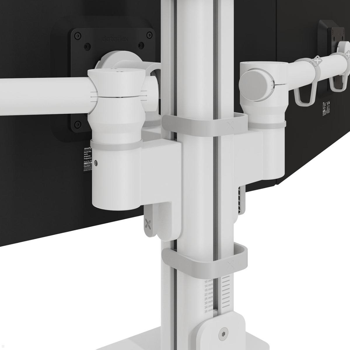 Dataflex Viewgo modular Monitorhalterung für 6 Monitore bis 32 Zoll, Befestigung Säule