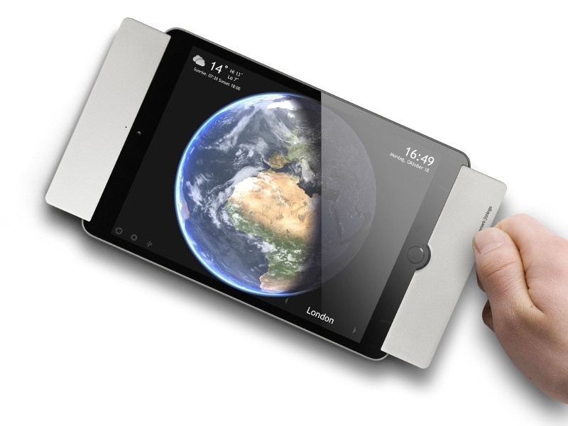 smart things sDock Mini iPad Wandhalterung silber Pivot smart things sDock Mini iPad Wandhalterung silber Pivot