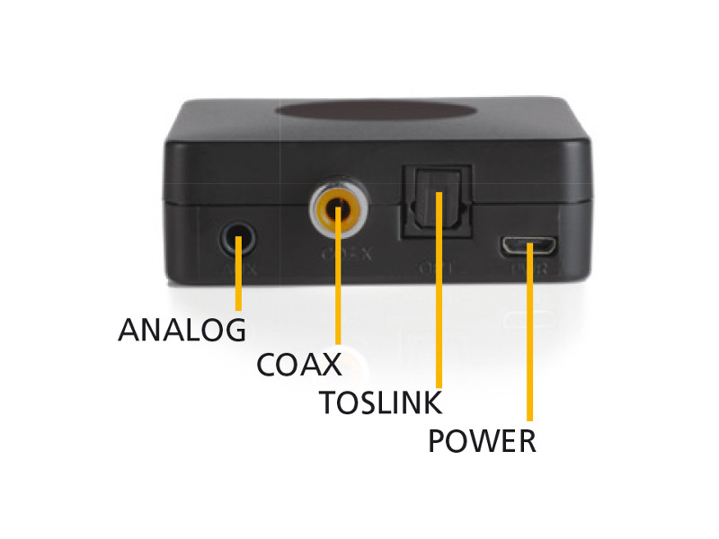 Marmitek Boom Boom 55 HD Bluetooth Audiosender Anschlüsse