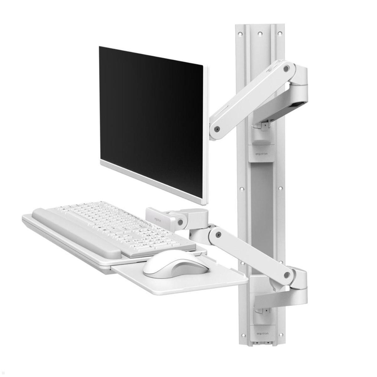 Ergotron LX Pro System Wandarbeitsplatz (45-696-290) bis 34 Zoll, weiß  Ergotron LX Pro System Wandarbeitsplatz (45-696-290) bis 34 Zoll, weiß