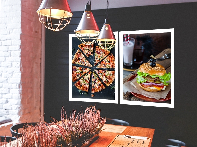 MonLines MWD003W Design Wand Display 42 Zoll Premium Menütafel MonLines MWD003W Design Wand Display 42 Zoll Premium Menütafel