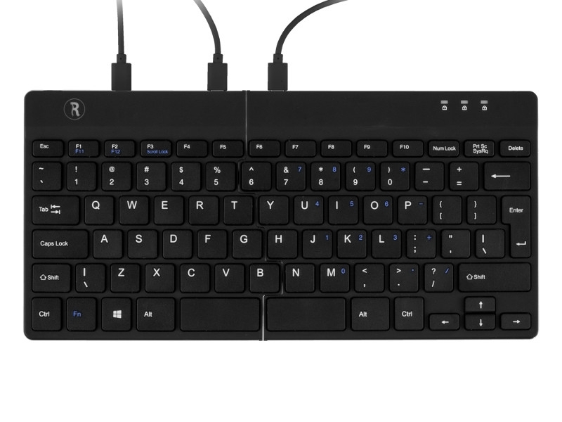 R-Go Split ergonomische Tastatur QWERTY (UK) RGOSP-UKWIBL als Kompakttastatur R-Go Split ergonomische Tastatur QWERTY (UK) RGOSP-UKWIBL als Kompakttastatur