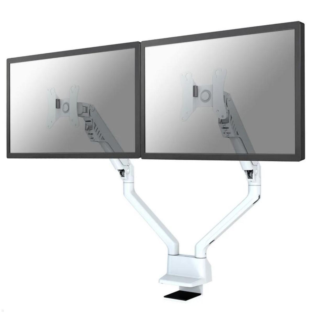 Neomounts FPMA-D750DWHITE2 Monitorhalterung für 2 Monitore bis 32 Zoll, Tischklemme Neomounts FPMA-D750DWHITE2 Monitorhalterung für 2 Monitore bis 32 Zoll, Tischklemme