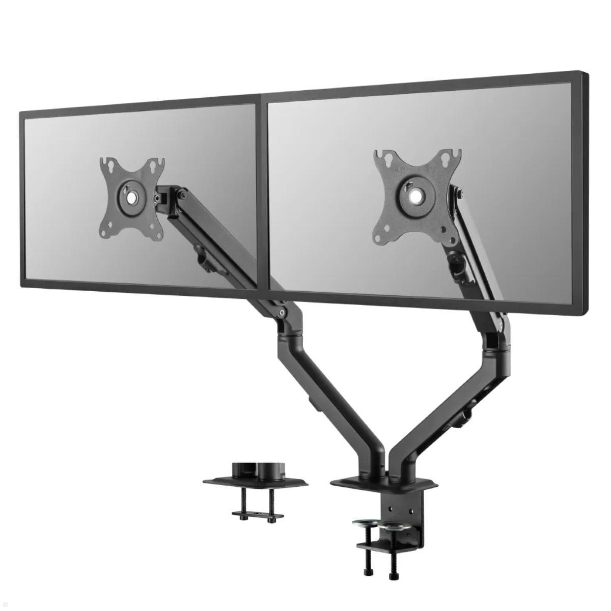 Neomounts FPMA-D650DBLACK Monitorhalterung für 2 Monitore bis 27 Zoll Neomounts FPMA-D650DBLACK Monitorhalterung für 2 Monitore bis 27 Zoll