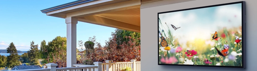 Monitorhalterung - Wandeinbau für 50-64 Zoll Bildschirme