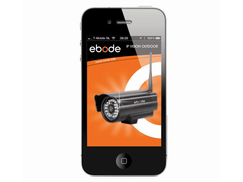 ebode IPV58 - Drahtlose IP Vision Outdoor Kamera, mit Nachtsicht