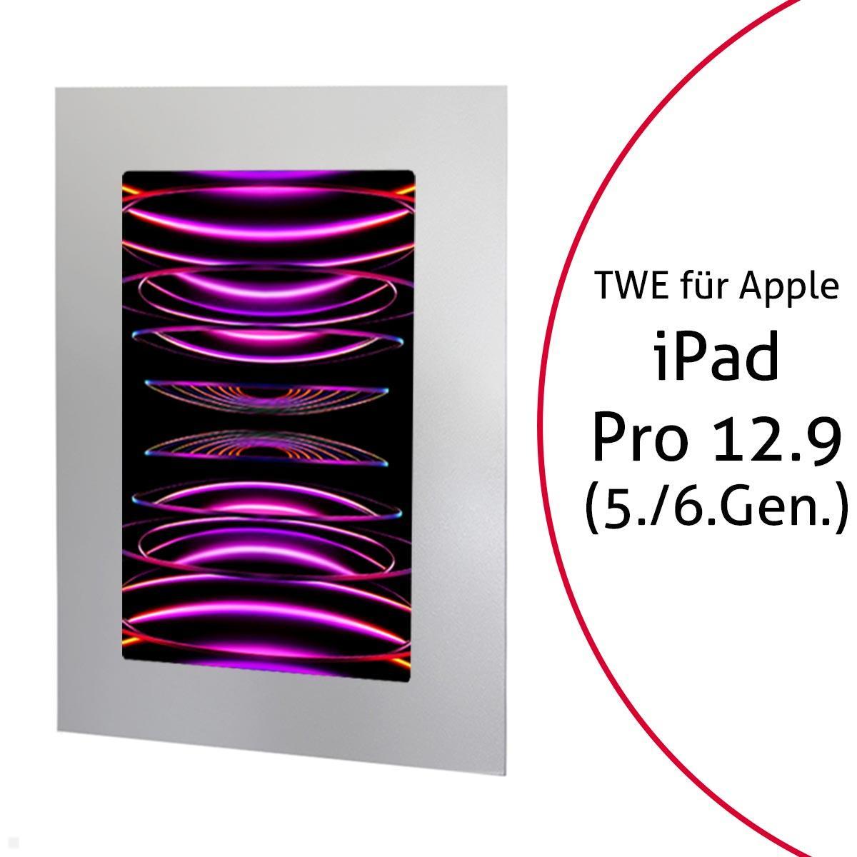 Apple iPad Pro 12.9 Tablethalterung für Wandeinbau, TWE098S Apple iPad Pro 12.9 Tablethalterung für Wandeinbau, TWE098S