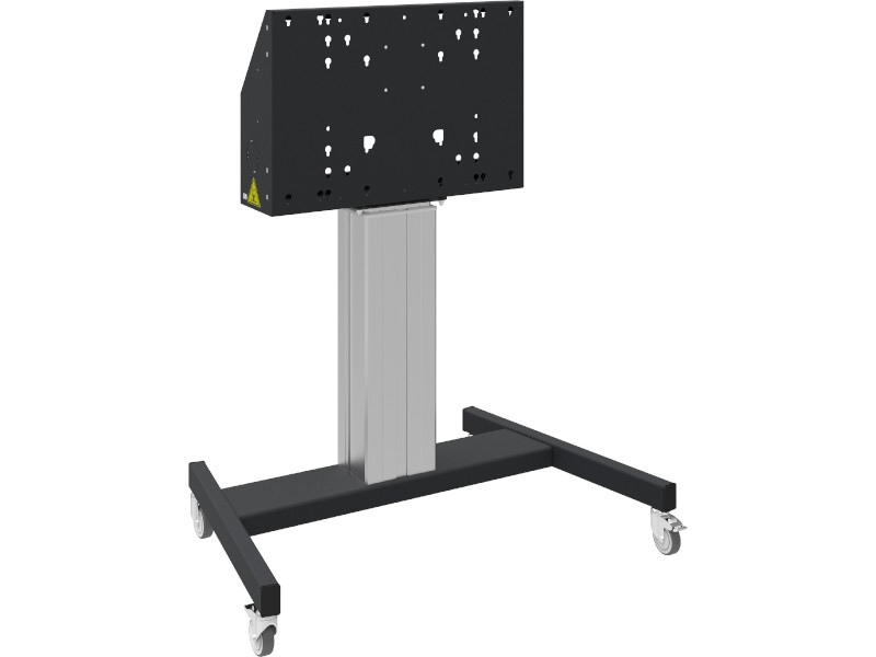 SmartMetals Mobiler Bodenlift für Touchscreens bis 86 Zoll, schwarz SmartMetals Mobiler Bodenlift für Touchscreens bis 86 Zoll, schwarz