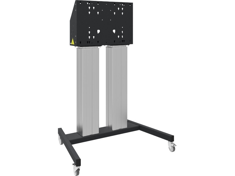 SmartMetals Mobiler Bodenlift XL für Touchscreens bis 98 Zoll, schwarz SmartMetals Mobiler Bodenlift XL für Touchscreens bis 98 Zoll, schwarz