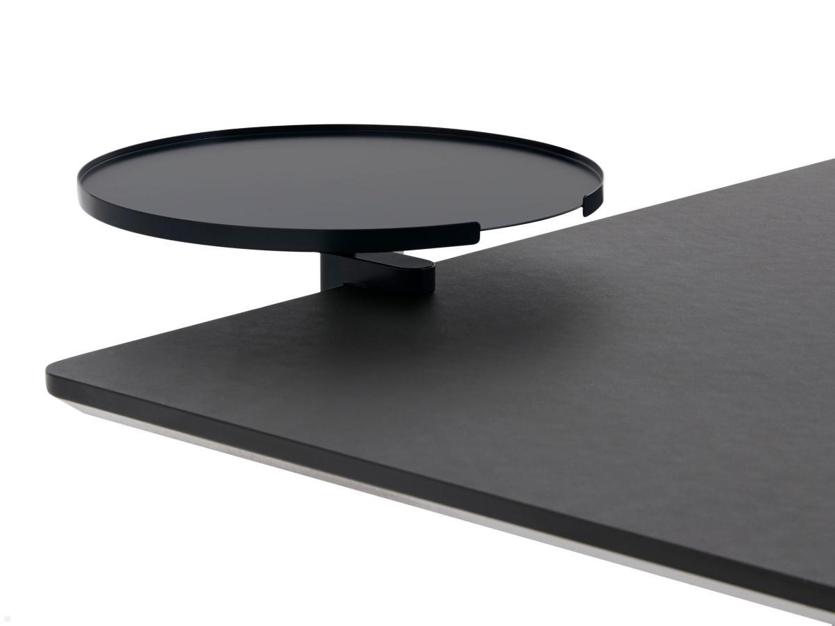 APTO Round Table Ablageboard 28cm Durchmesser mit Tischklemme, mattschwarz APTO Round Table Ablageboard 28cm Durchmesser mit Tischklemme, mattschwarz