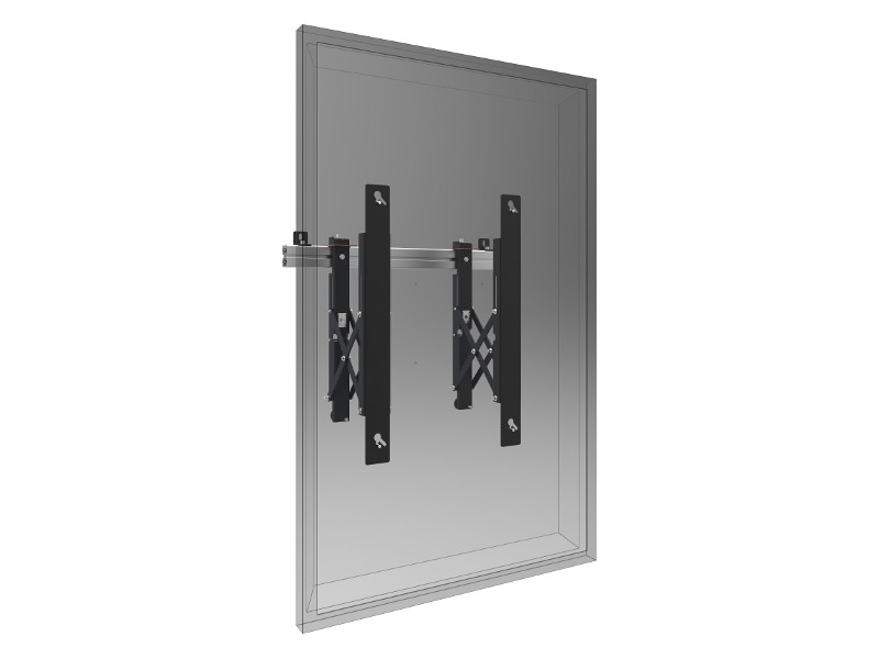 SmartMetals Zubehör VESA Adapter 600mm, Hochformat Beispiel