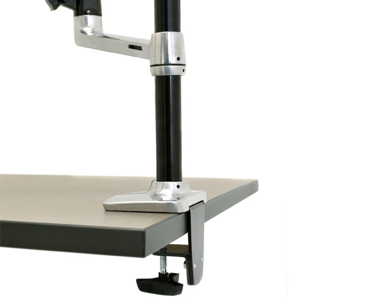 Ergotron LX Arm Monitor Tischhalterung, hohe Säule (45-295-026) Tischbefestigung