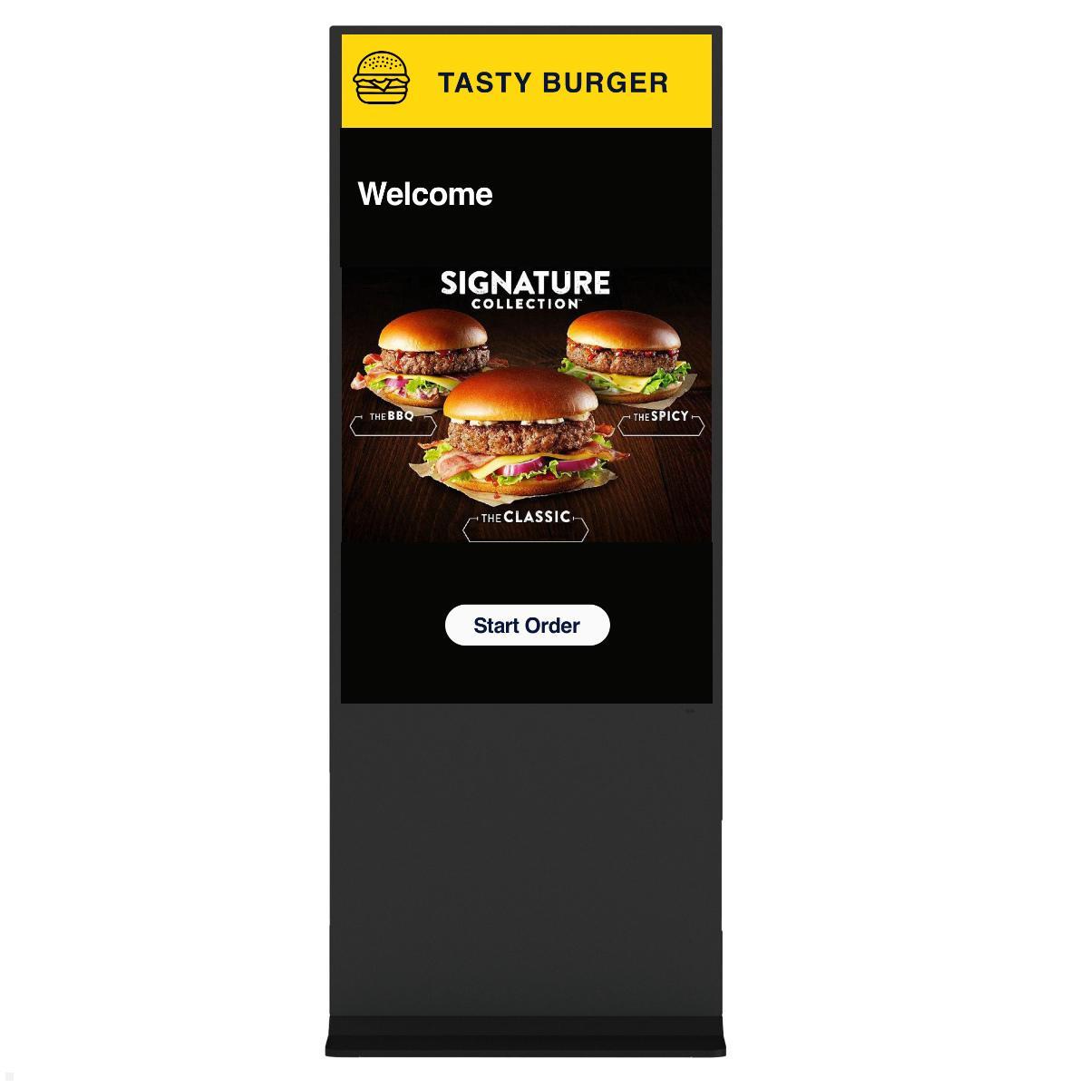 Clevertouch CL Touch Totem Commercial Display 65'' (12965CLTOUCHTOTEM), Frontansicht