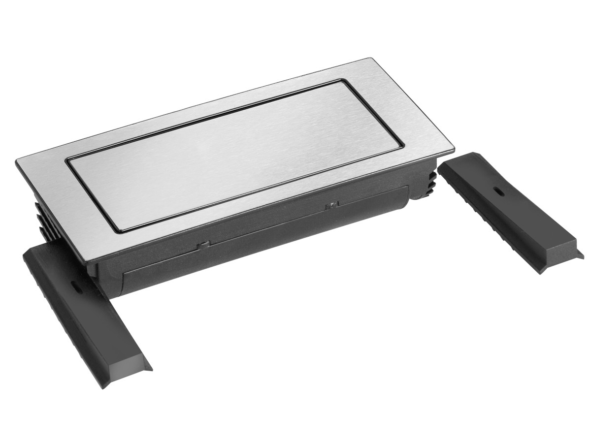 EVOLine BackFlip Cuisine 2x Steckdose, 1x USB Charger einfache Montage EVOLine BackFlip Cuisine 2x Steckdose, 1x USB Charger einfache Montage