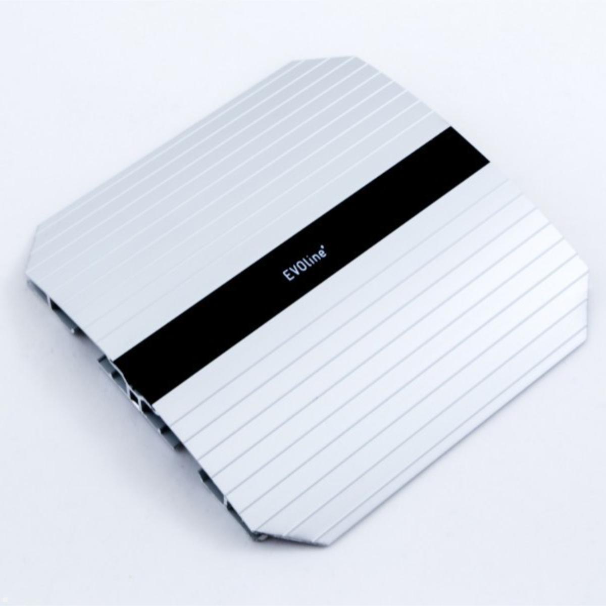 Kabelbrücke EVOline Bridge Aluminium verschraubbar 500mm, Front Kabelbrücke EVOline Bridge Aluminium verschraubbar 500mm, Front